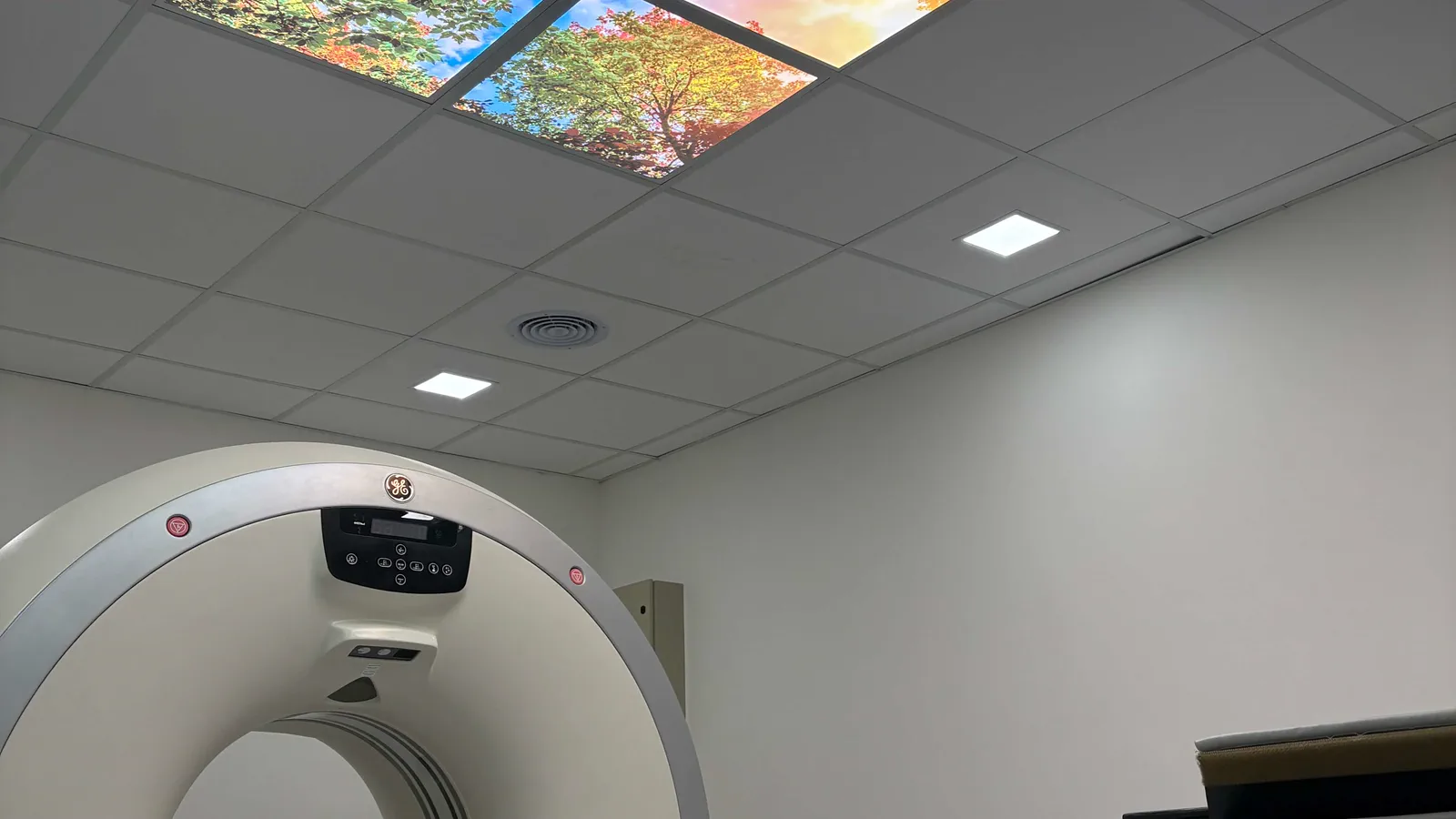 Sala de diagnóstico por imágenes del centro