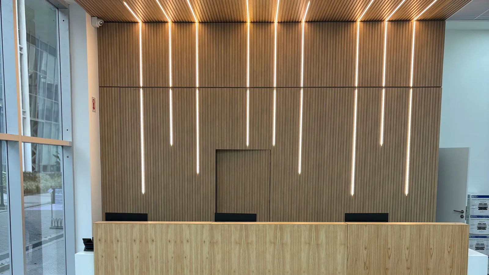 Recepción del Centro de Diagnóstico SJB